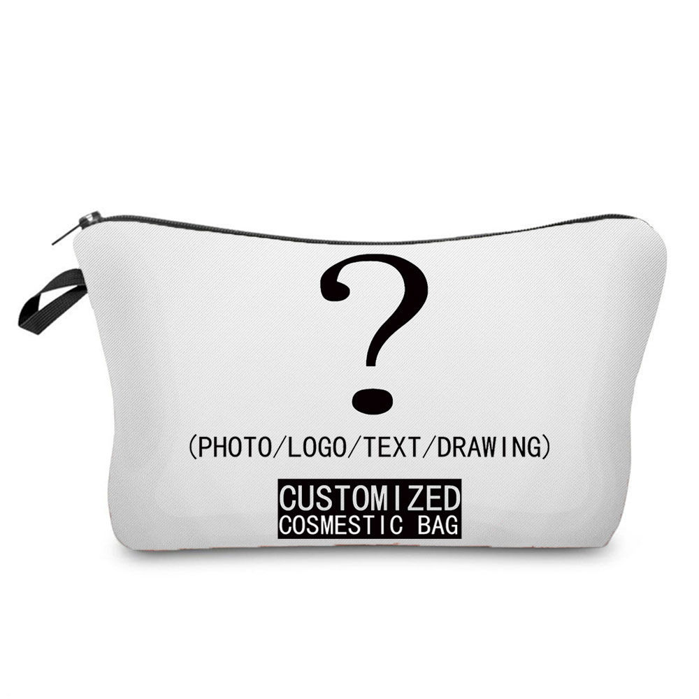 Tech Accessories Travel Bag - Personal Custom DIY Logo Makeup Bag