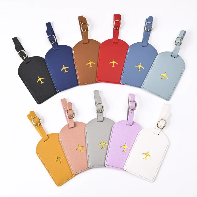 Tech Accessories For Travel - 1pc Thicken PU Hot Stamping Aircraft
