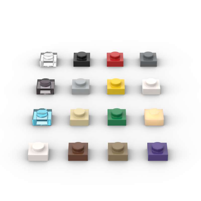 Tech Accessories For Kids - MOC 10PCS 3024 1x1 Plate Building