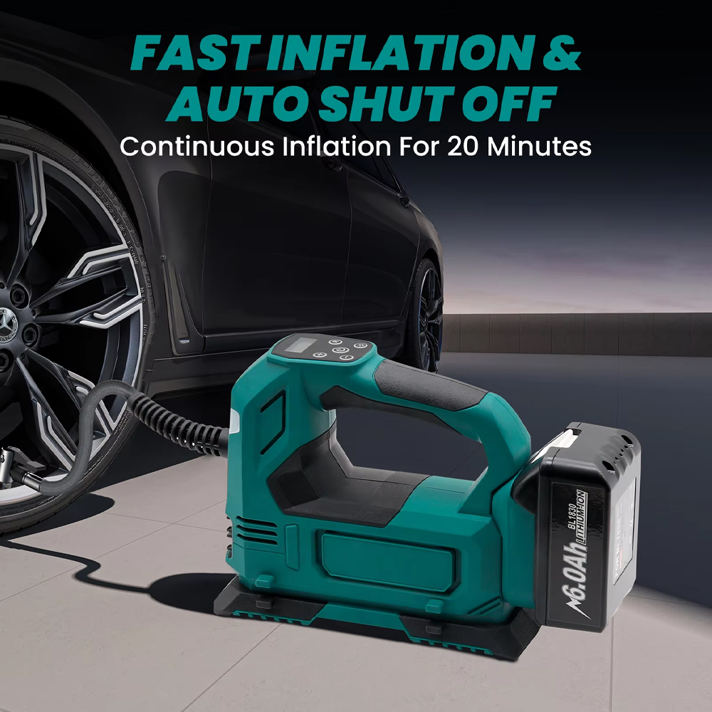 Power Bank Wireless - Cordless Tire Inflator For Makita 18V