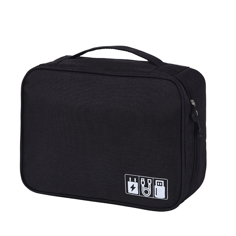 Tech Accessories For Travel - Electronics Organizer Travel Cable Organizer Bag