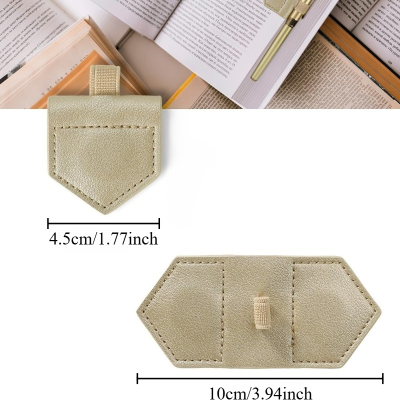 1pc Magnetic PU Leather Bookma - Pen Holder Magnetic review and price