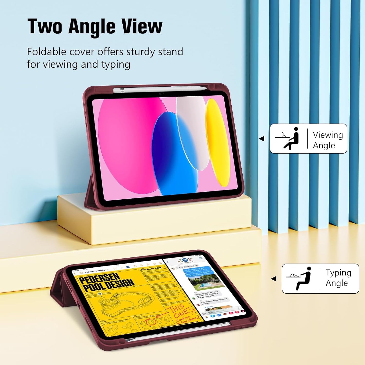 Tablet Case for iPad (A16) 11t - Pen Holder Magnetic review and price