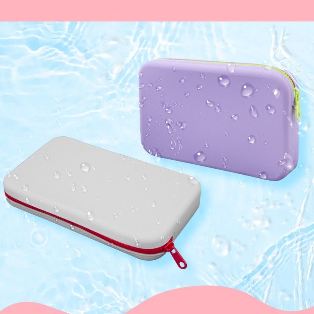 Small Square Silicone Cosmetic - Tech Accessories Travel Bag review and price