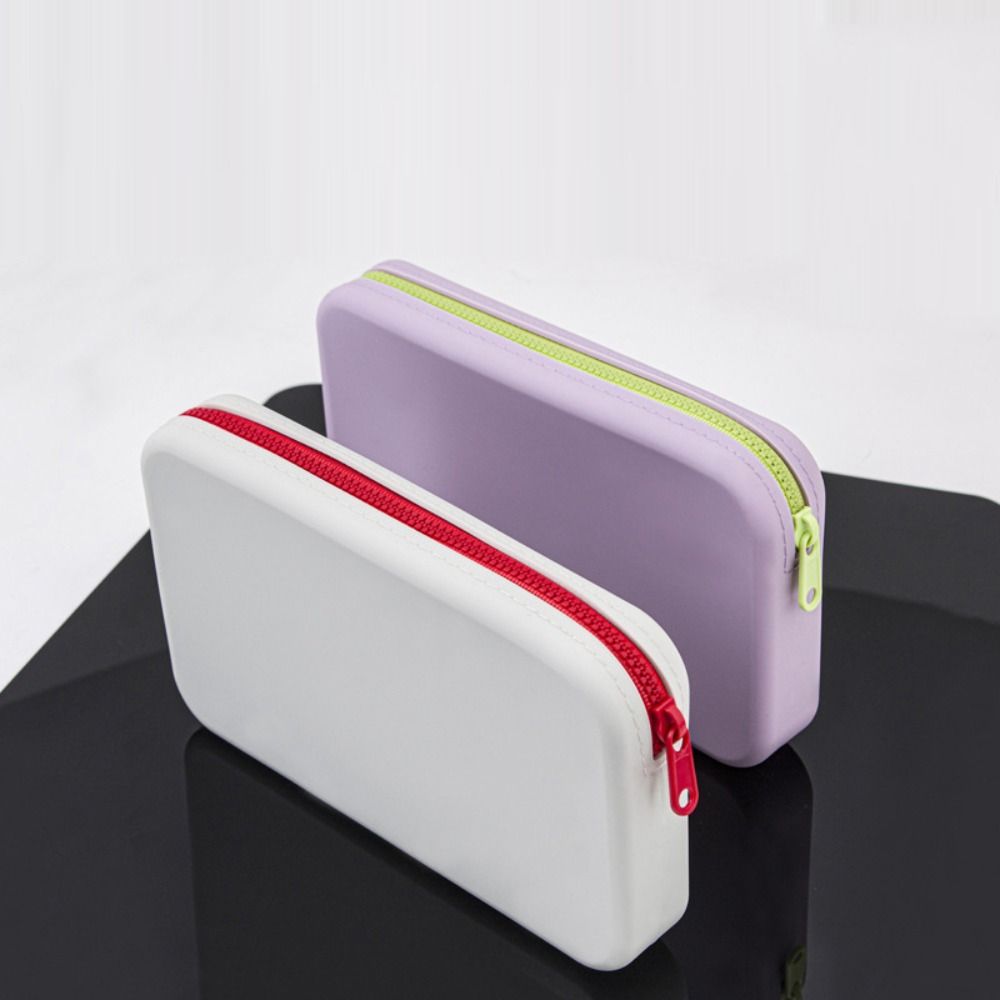 Small Square Silicone Cosmetic - Tech Accessories Travel Bag review and price