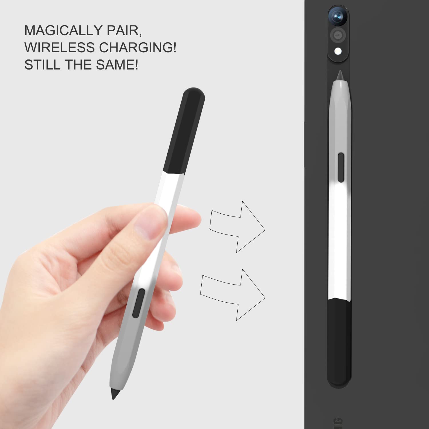 Silicone Sleeve Case for Samsu - Pen Holder Magnetic review and price
