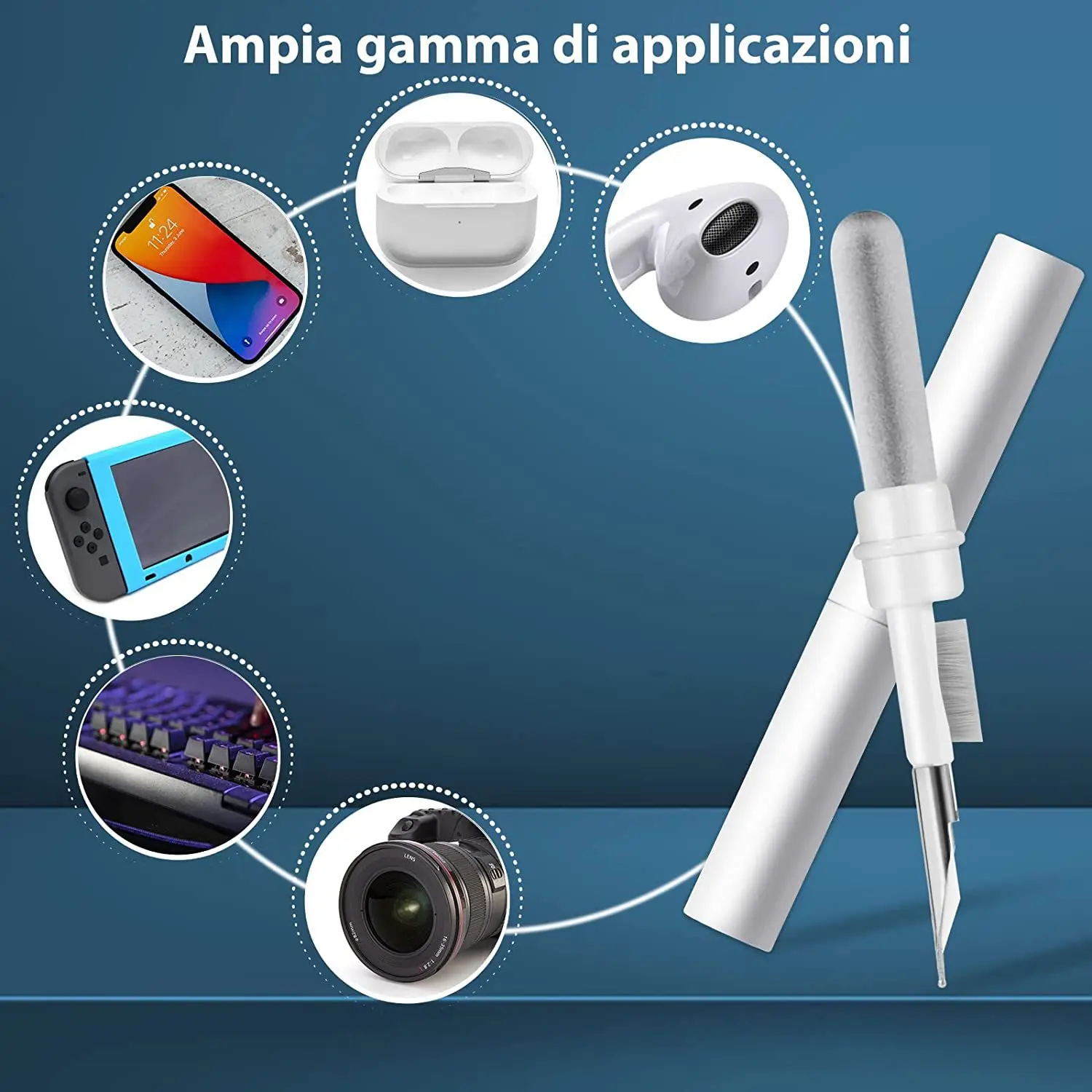Bluetooth Earphone Cleaner Kit - Power Bank Wireless review and price