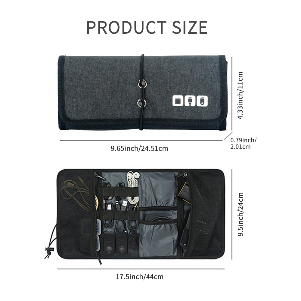 Travel Cable Storage Bag，Elect - Tech Accessories For Travel review and price