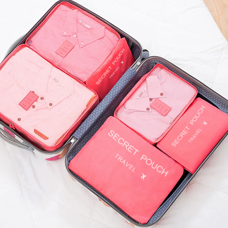6pcs Travel Storage Bag Large  - Tech Accessories Travel Bag review and price