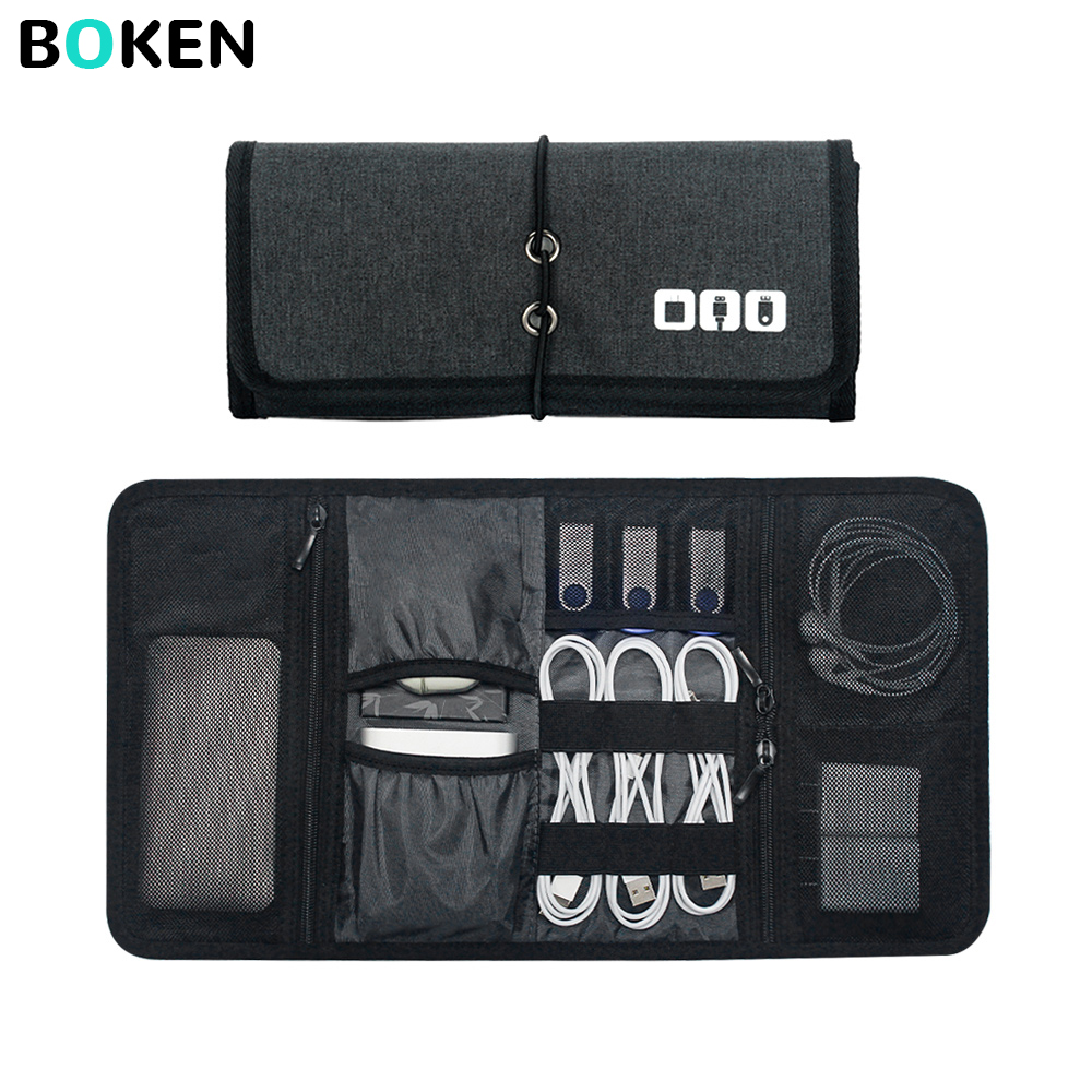 Tech Organizer Bag Cable Stora - Tech Accessories Case review and price