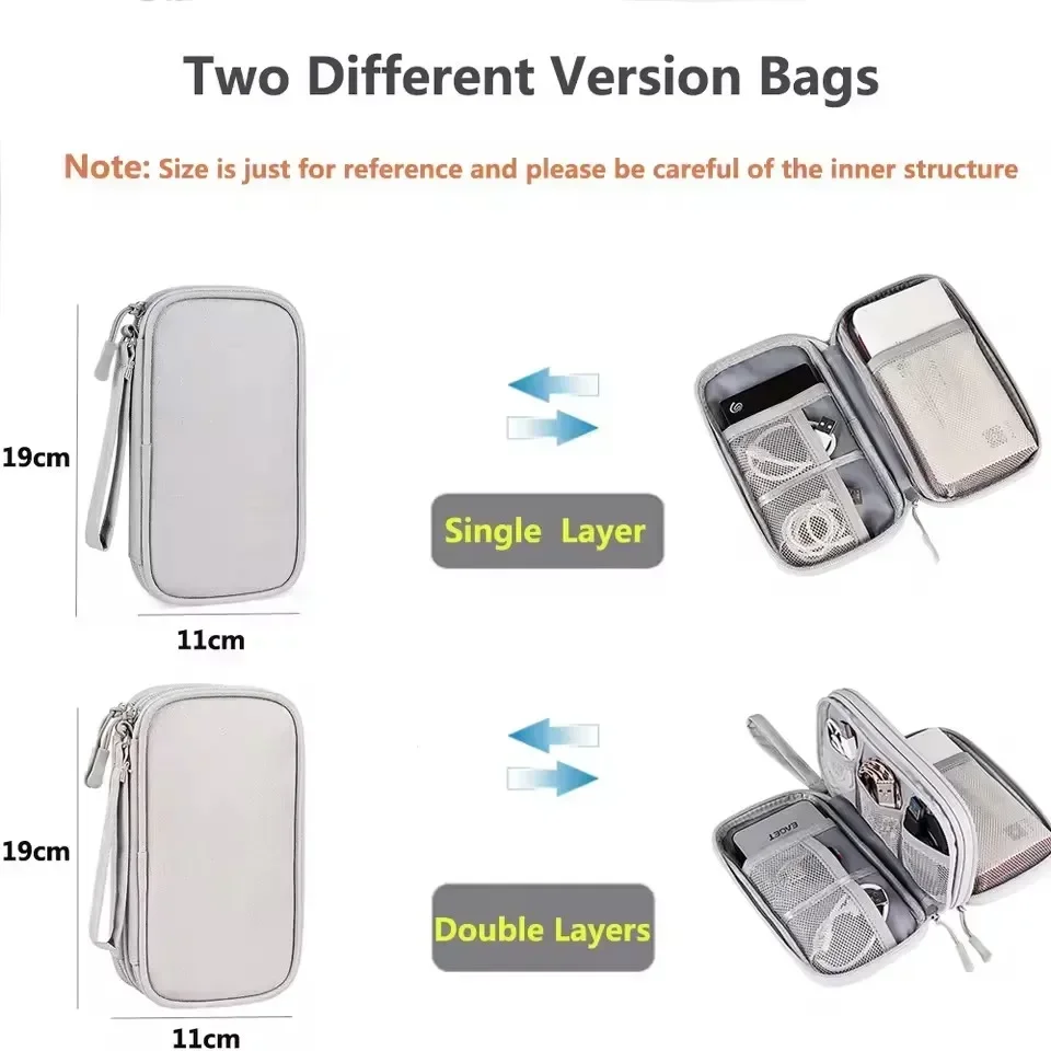 Travel Cable Bag Portable Digi - Tech Accessories Case review and price