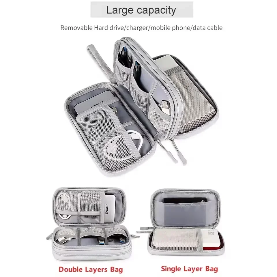 Travel Cable Bag Portable Digi - Tech Accessories Case review and price
