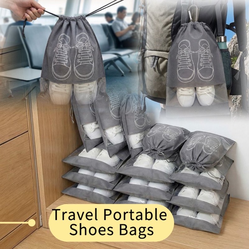 1-30pc Travel Reusable Shoes S - Tech Accessories Travel Bag review and price