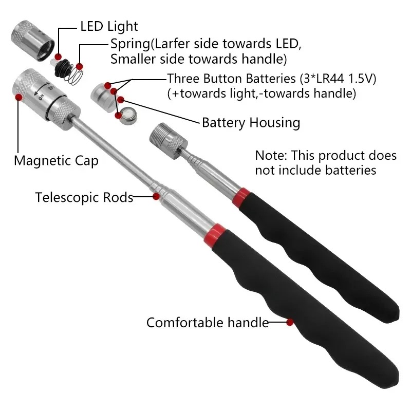 Telescopic Magnetic Pen with L - Pen Holder Magnetic review and price