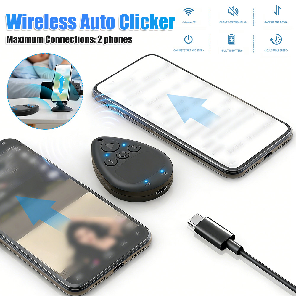Wireless Auto Clicker with Bat - Power Bank Wireless review and price