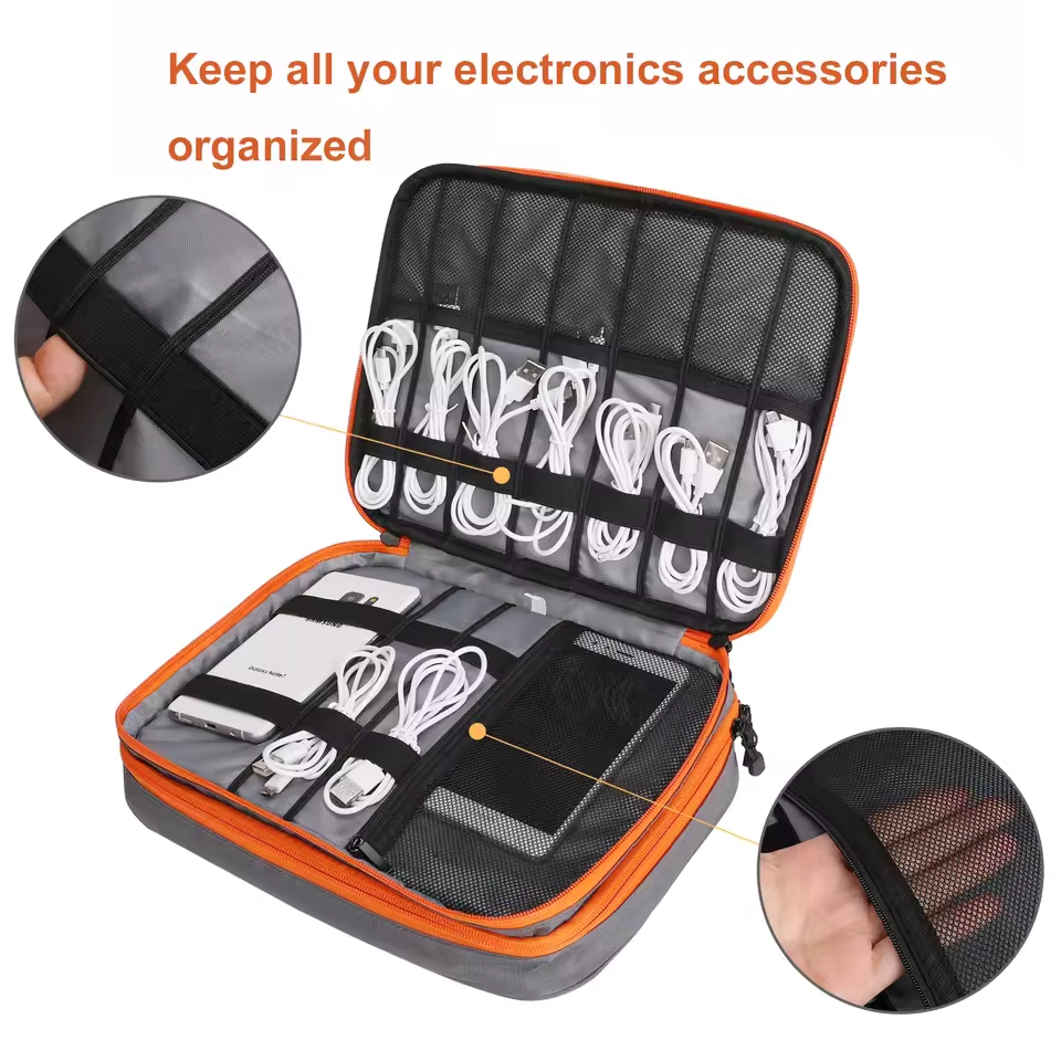 Travel Double Layer Digital St - Tech Accessories Case review and price