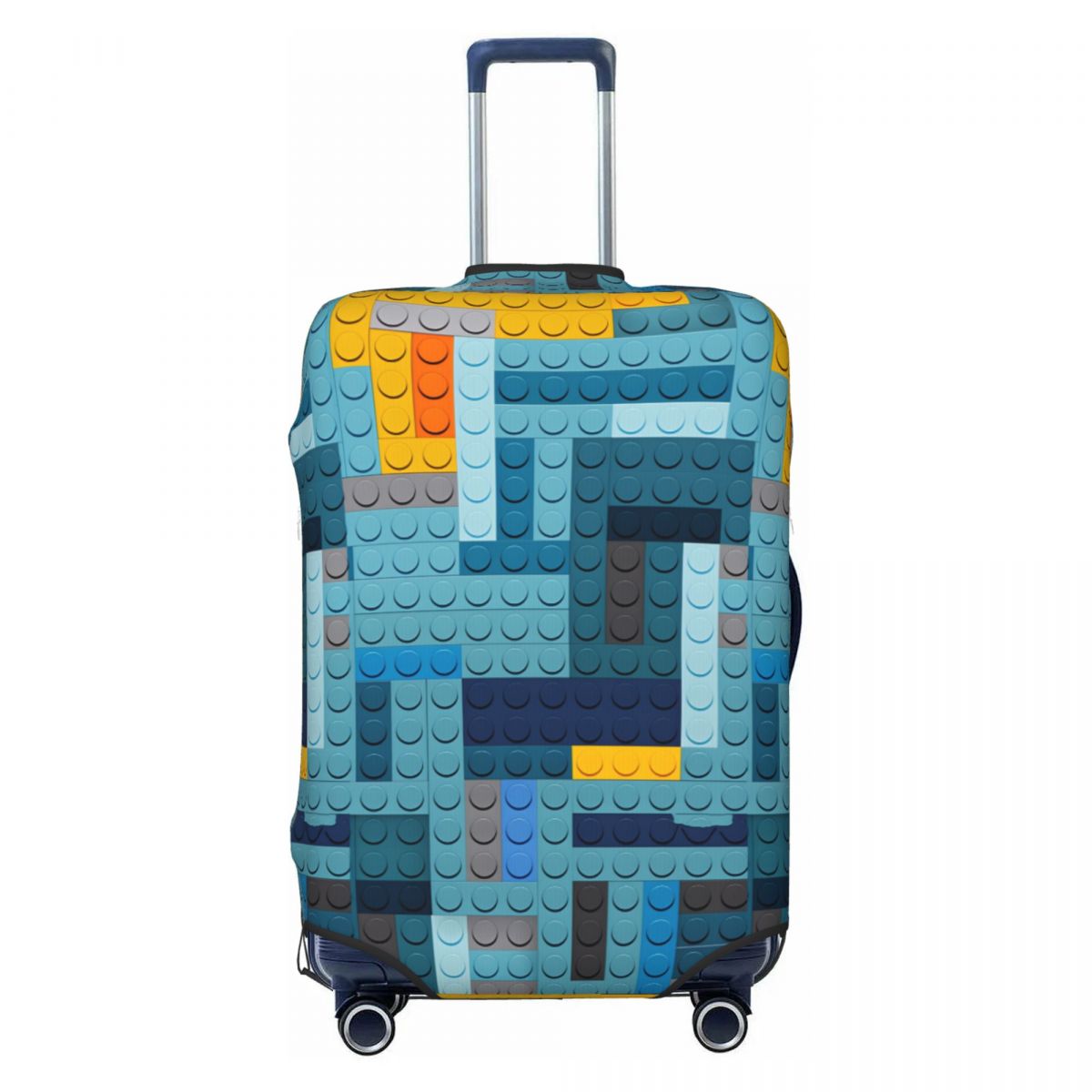 Blue Tech Pixel Building Block - Tech Accessories Case review and price