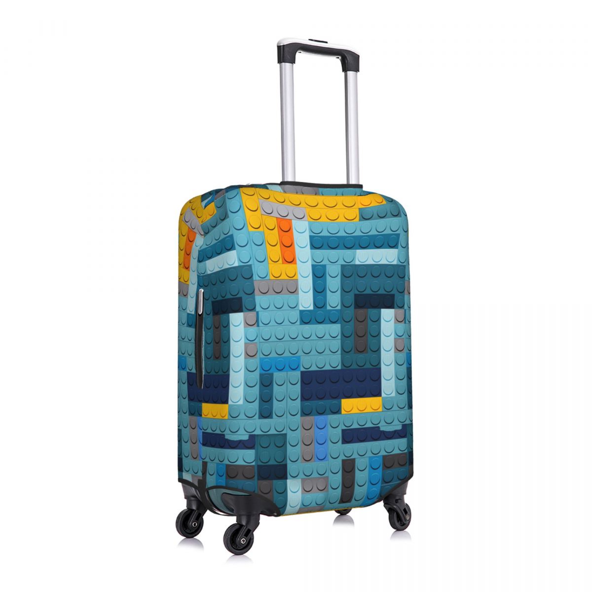 Blue Tech Pixel Building Block - Tech Accessories Case review and price